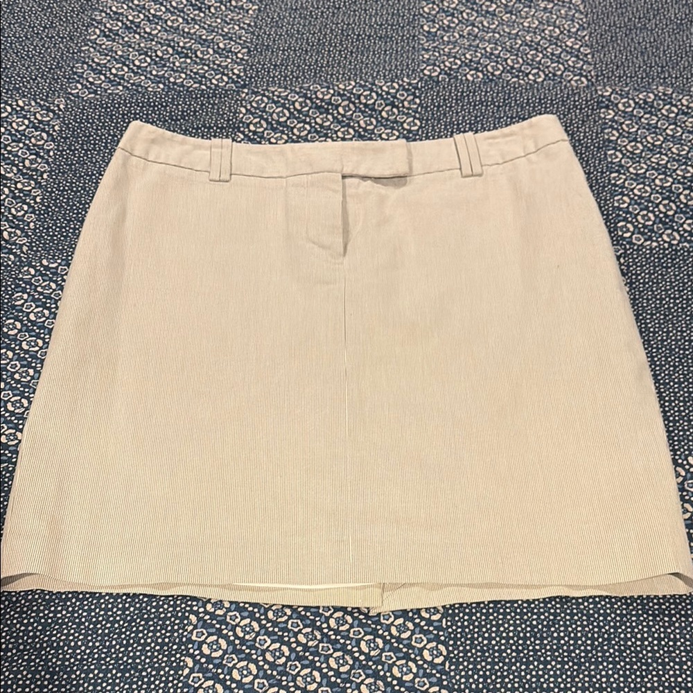 The Limited Tan Mini Skirt for Work